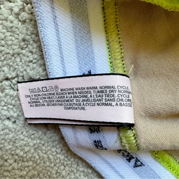 ✨ Victoria's Secret Lace Bralet Neon Yellow Sexy Strappy Back Bra - Picture 6 of 6